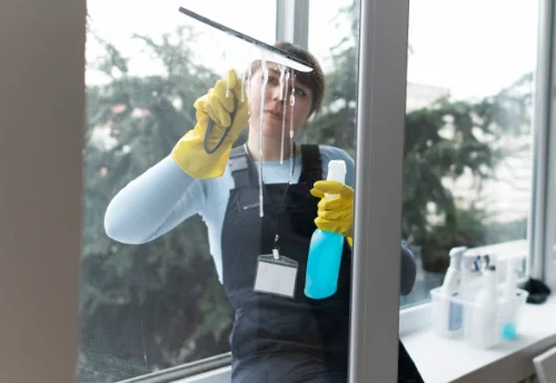 Nettoyage de vitres intérieures et extérieures à Beauvoir